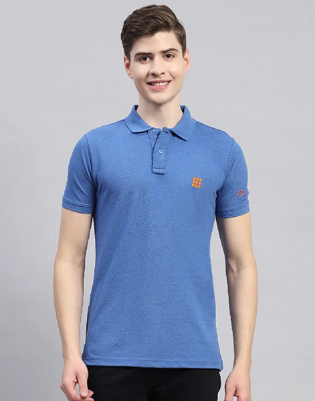 Men's Wrinkle - Resistant Polyester Blend Casual Shirts for Easy Travel and MaintenanceMen's formal - style silk blend polo shirts for special occasionsMen Blue Solid Polo Collar Half Sleeve T-Shirt Men's Wrinkle - Resistant Polyester Blend Casual Shirts for Easy Travel and MaintenanceMen's formal - style silk blend polo shirts for special occasionsMen Blue Solid Polo Collar Half Sleeve T-Shirt