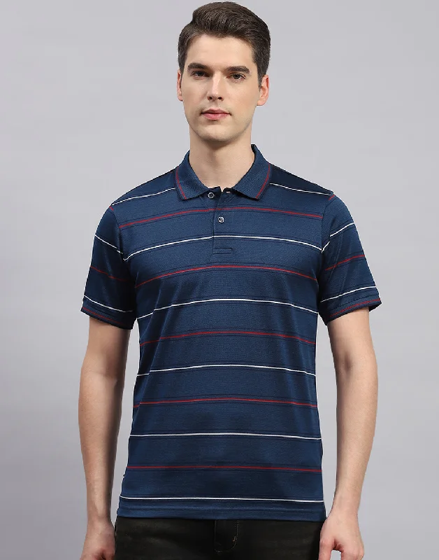 Men's Retro - Style Hawaiian Print Casual Shirts in Bold Patterns for a Tropical VacationMen's button - down spread collar polo shirts for business casualMen Navy Blue Stripe Polo Collar Half Sleeve T-Shirt Men's Retro - Style Hawaiian Print Casual Shirts in Bold Patterns for a Tropical VacationMen's button - down spread collar polo shirts for business casualMen Navy Blue Stripe Polo Collar Half Sleeve T-Shirt
