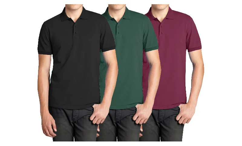 Men's Short - Sleeve Linen Casual Shirts in Light Khaki for a Breathable Summer OptionMen's ribbed cuffs and hem polo shirts for a textured lookMen's (3-PACK) Short Sleeve Pique Polo Shirt (S-2X) Men's Short - Sleeve Linen Casual Shirts in Light Khaki for a Breathable Summer OptionMen's ribbed cuffs and hem polo shirts for a textured lookMen's (3-PACK) Short Sleeve Pique Polo Shirt (S-2X)