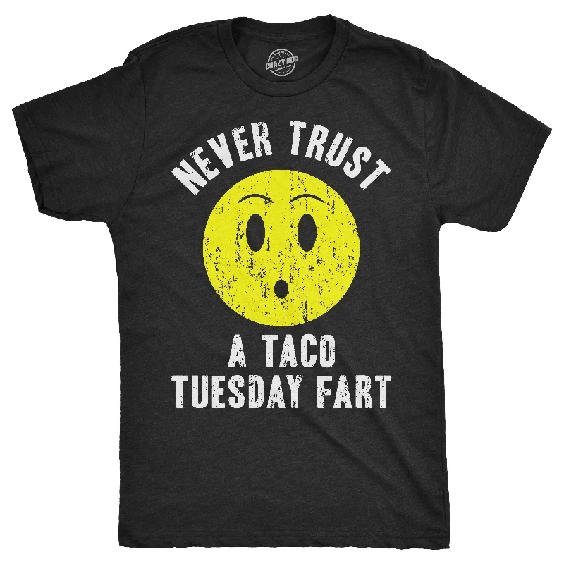 Men's v - neck muscle t - shirts for a body - building aestheticNever Trust A Taco Tuesday Fart Men's T Shirt Men's v - neck muscle t - shirts for a body - building aestheticNever Trust A Taco Tuesday Fart Men's T Shirt