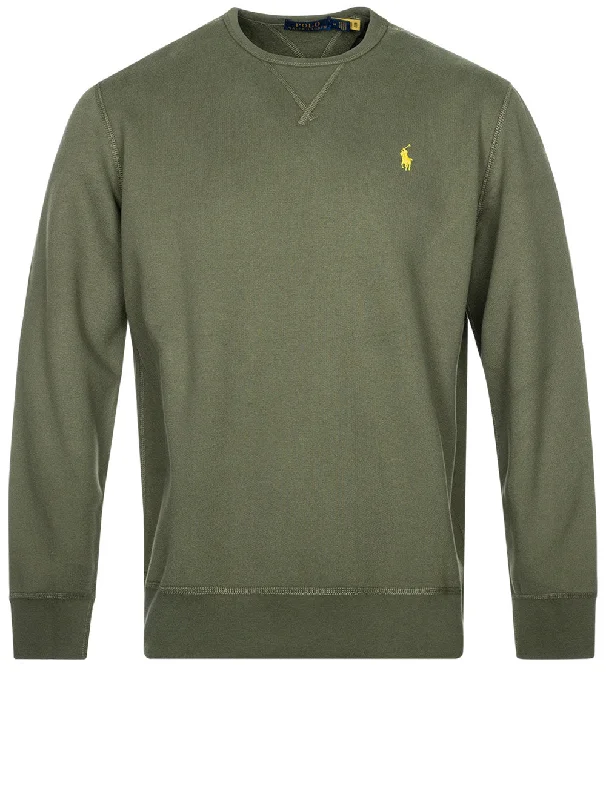 Men's Graphic - Printed Casual Shirts with Pop - Culture References for a Fun and Stylish LookFleece Crew Sweatshirt Dark Sage Men's Graphic - Printed Casual Shirts with Pop - Culture References for a Fun and Stylish LookFleece Crew Sweatshirt Dark Sage