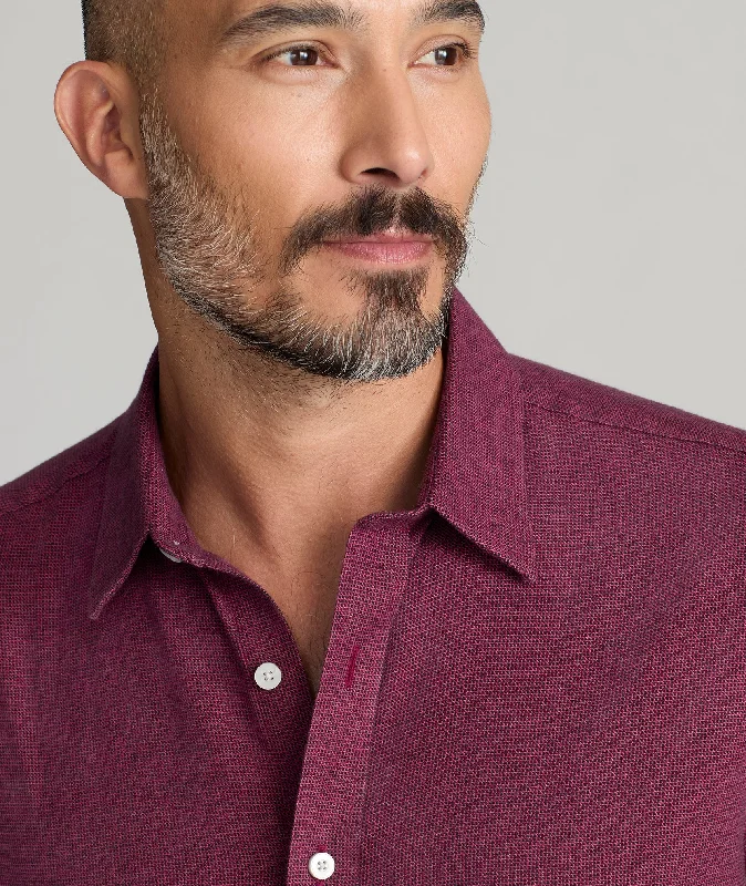 Plus Size Men's Striped Chambray Casual Shirts with a Spread Collar for a Preppy AppearanceWrinkle-Free Veneto Shirt Plus Size Men's Striped Chambray Casual Shirts with a Spread Collar for a Preppy AppearanceWrinkle-Free Veneto Shirt