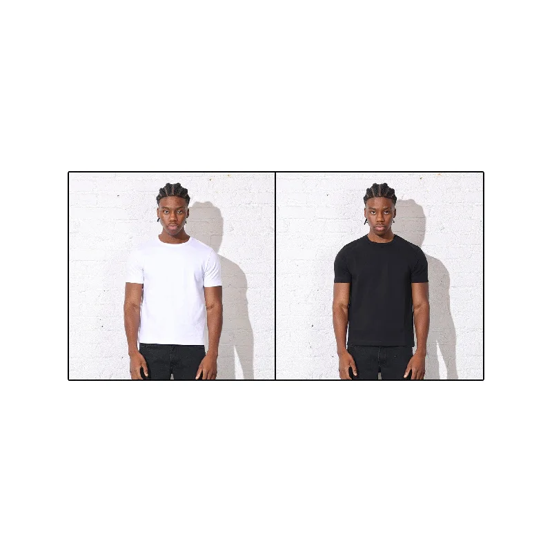 Men's v - neck muscle t - shirts for a body - building aesthetic2-Pack | Los Feliz Crop Muscle Tee II | Heavyweight Men's v - neck muscle t - shirts for a body - building aesthetic2-Pack | Los Feliz Crop Muscle Tee II | Heavyweight