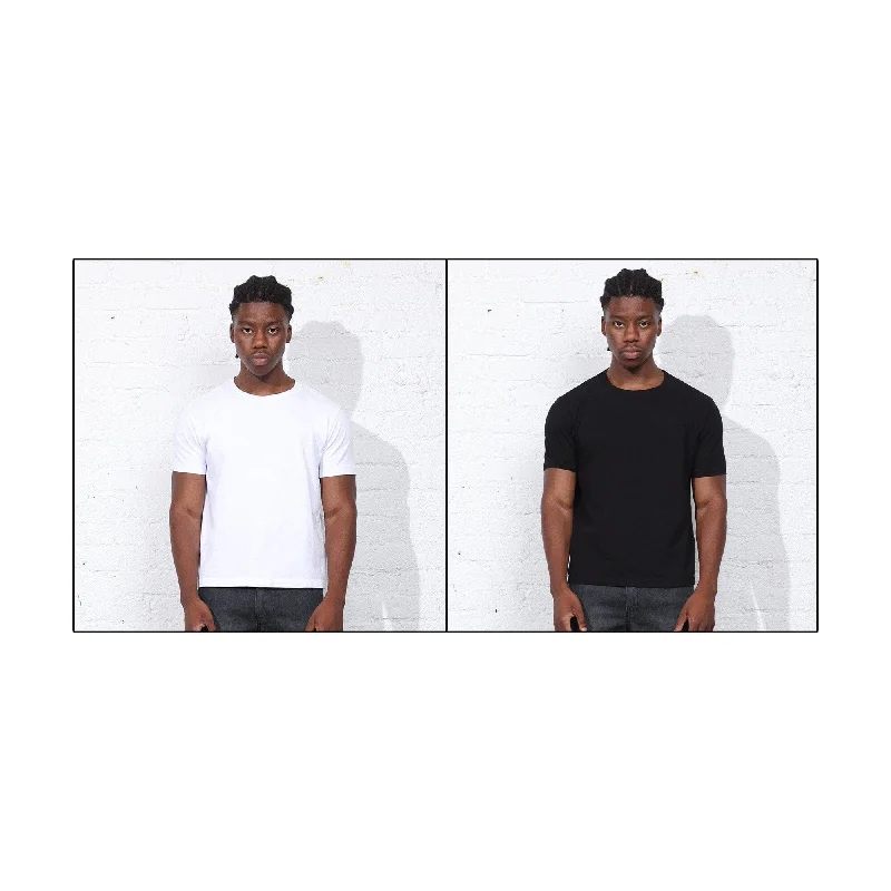 Men's tie - dye t - shirts with a bohemian style2-Pack | Los Feliz Crop Muscle Tee II Men's tie - dye t - shirts with a bohemian style2-Pack | Los Feliz Crop Muscle Tee II