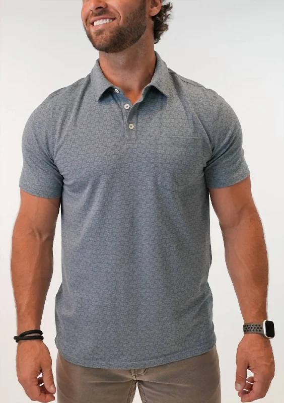Men's organic cotton crew - neck t - shirts for everyday comfortActive Puremeso Print Polo In Waterloo Men's organic cotton crew - neck t - shirts for everyday comfortActive Puremeso Print Polo In Waterloo