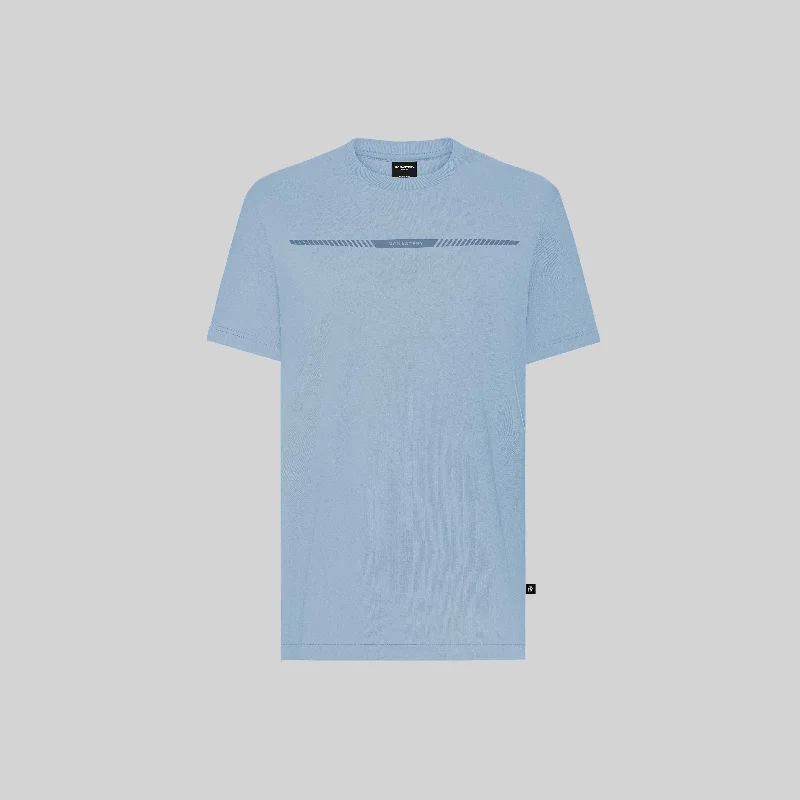 Men's long - sleeve henley t - shirts with button - down placketsALPINE T-SHIRT FADED DENIM Men's long - sleeve henley t - shirts with button - down placketsALPINE T-SHIRT FADED DENIM