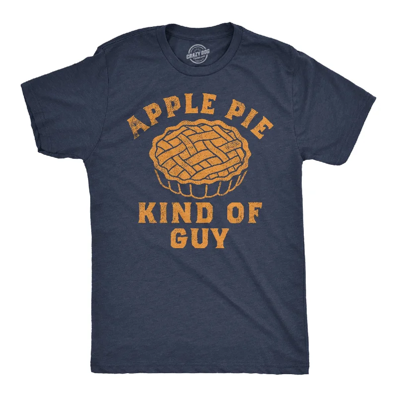 Men's long - sleeve henley t - shirts with button - down placketsApple Pie Kind Of Guy Men's T Shirt Men's long - sleeve henley t - shirts with button - down placketsApple Pie Kind Of Guy Men's T Shirt