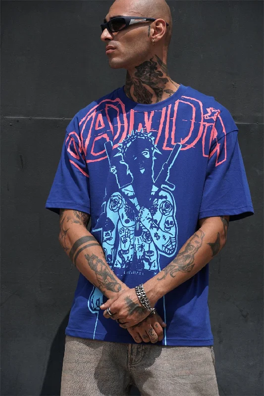 Men's antimicrobial t - shirts for odor - free freshness during travelBandit Oversized T-shirt Men's antimicrobial t - shirts for odor - free freshness during travelBandit Oversized T-shirt