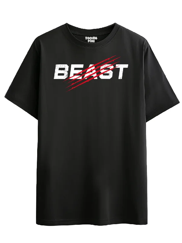 Men's printed Hawaiian t - shirts for tropical vacationsBeast Mode Gym T-Shirt