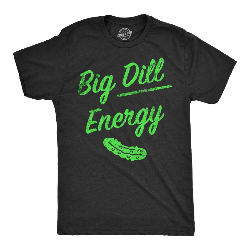 Men's mock - neck t - shirts with a modern and sleek styleBig Dill Energy Men's T Shirt Men's mock - neck t - shirts with a modern and sleek styleBig Dill Energy Men's T Shirt