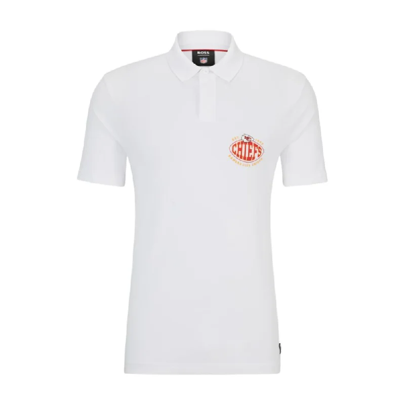 Men's ribbed t - shirts with a textured finish for added styleBOSS x NFL cotton-piqu polo shirt with collaborative branding Men's ribbed t - shirts with a textured finish for added styleBOSS x NFL cotton-piqu polo shirt with collaborative branding