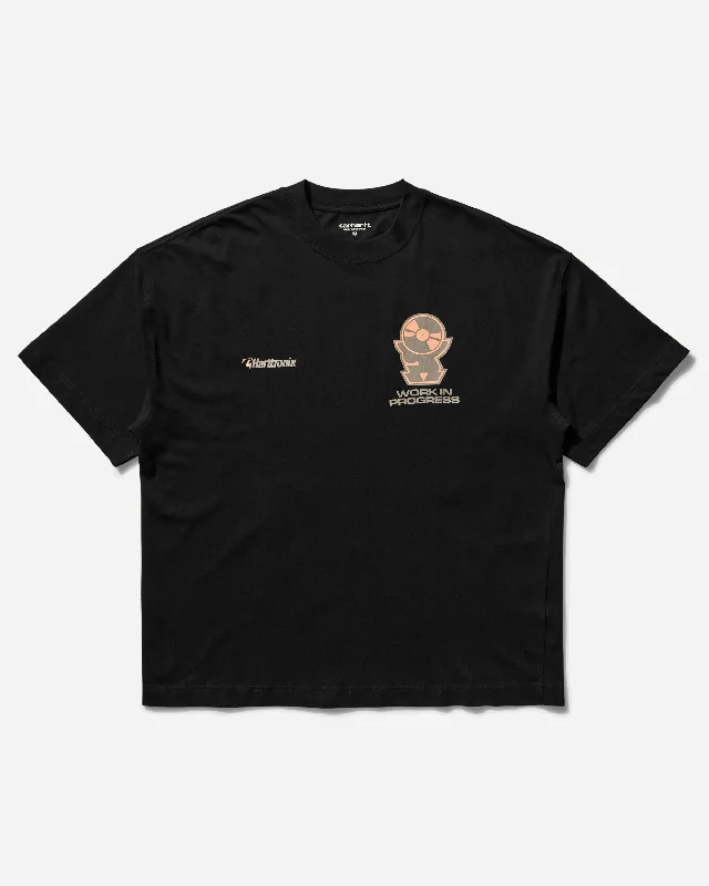 Men's distressed denim - look t - shirts with a rugged appealMen's Harttronix T-Shirt Black Men's distressed denim - look t - shirts with a rugged appealMen's Harttronix T-Shirt Black