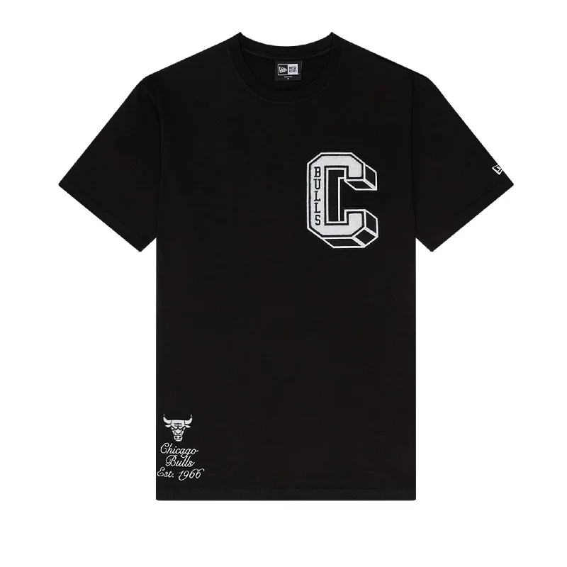 Men's plus - size pocket t - shirts with a classic lookChicago Bulls Ivy Sport Black T-Shirt