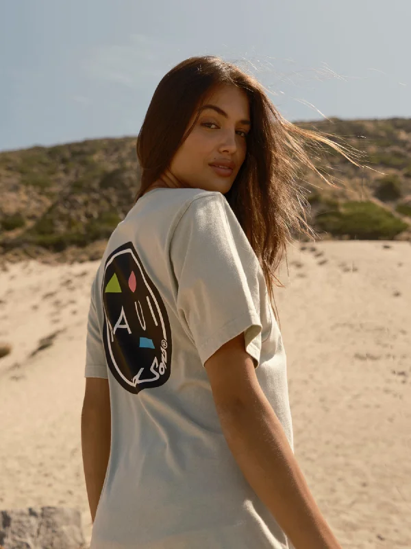 Men's organic cotton crew - neck t - shirts for everyday comfortCookie Logo Unisex T-Shirt in Surf Spray Men's organic cotton crew - neck t - shirts for everyday comfortCookie Logo Unisex T-Shirt in Surf Spray