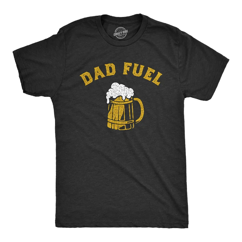Men's distressed denim - look t - shirts with a rugged appealDad Fuel Men's T Shirt