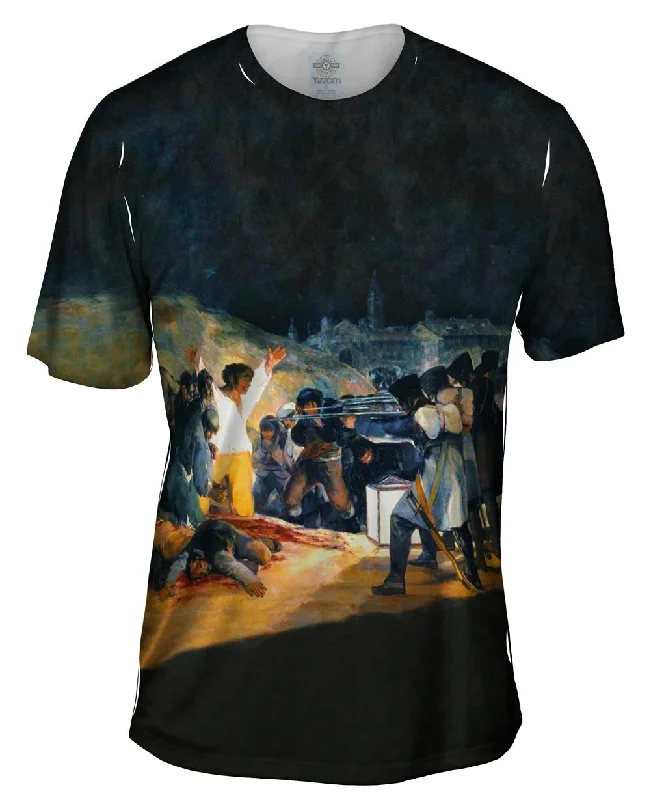Men's moisture - wicking athletic t - shirts for intense workoutsFrancisco Goya - "The Third Of May" (1814)