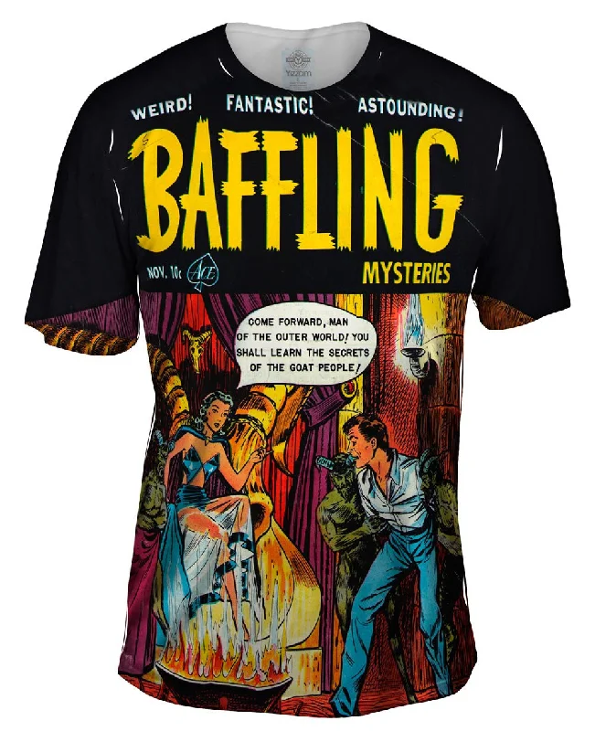Men's plus - size pocket t - shirts with a classic lookGoat People Comic Retro