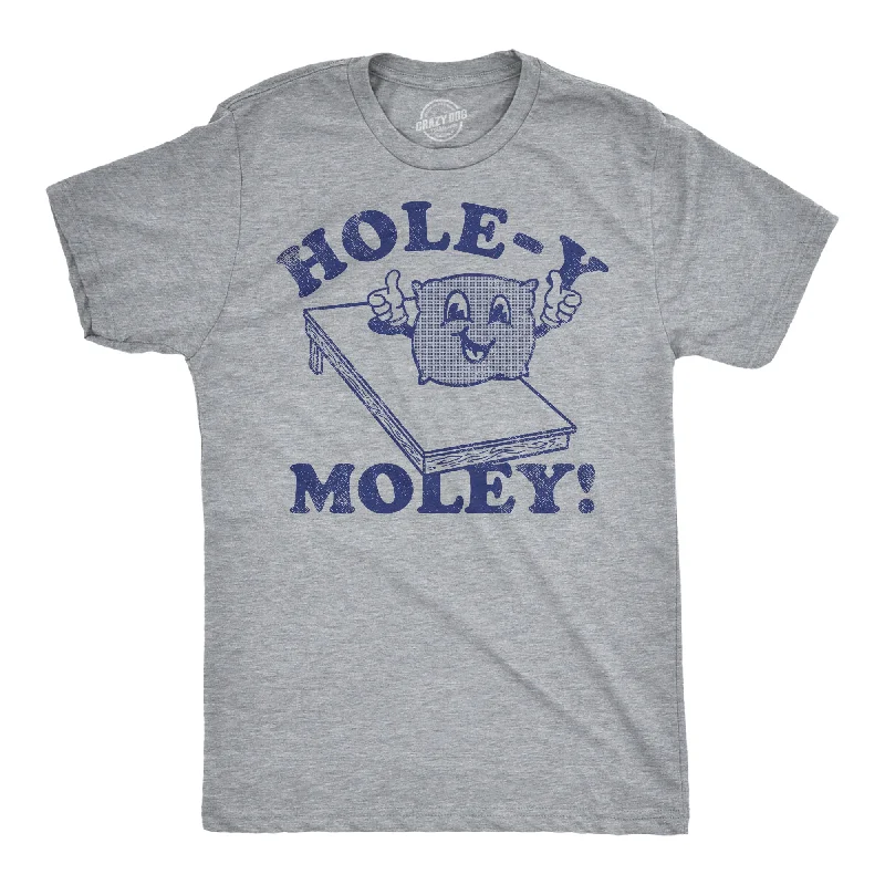 Men's antimicrobial t - shirts for odor - free freshness during travelHoley Moley Men's T Shirt Men's antimicrobial t - shirts for odor - free freshness during travelHoley Moley Men's T Shirt