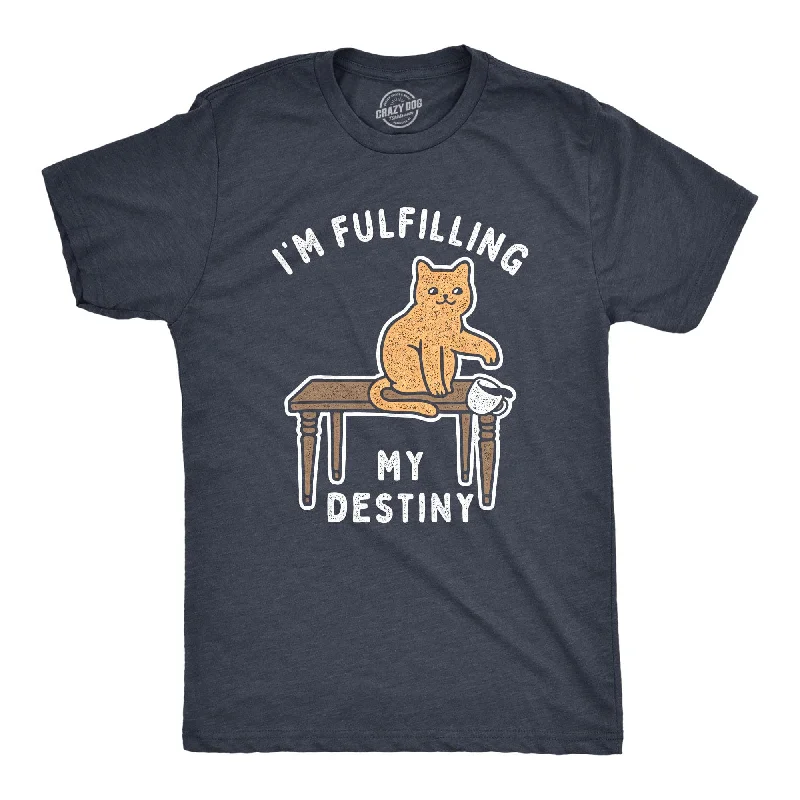 Men's lightweight performance t - shirts for running marathonsI'm Fulfilling My Destiny Men's T Shirt Men's lightweight performance t - shirts for running marathonsI'm Fulfilling My Destiny Men's T Shirt