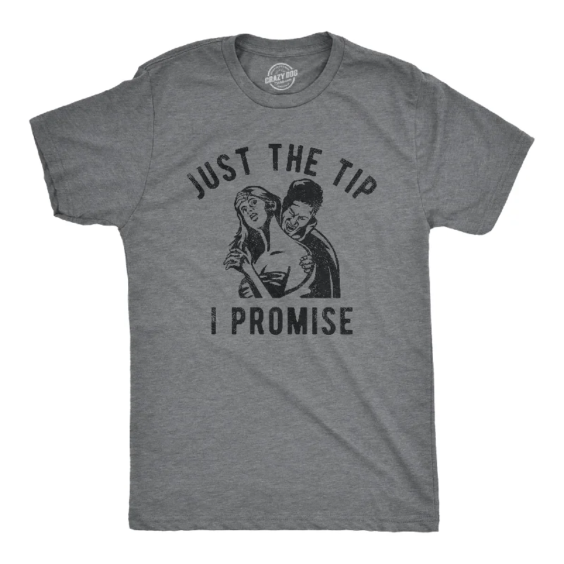 Men's plus - size pocket t - shirts with a classic lookJust The Tip I Promise Men's T Shirt Men's plus - size pocket t - shirts with a classic lookJust The Tip I Promise Men's T Shirt