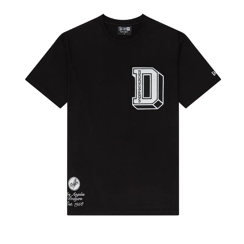 Men's UV - protection t - shirts for outdoor activities in the sunLA Dodgers Ivy Sport Black T-Shirt Men's UV - protection t - shirts for outdoor activities in the sunLA Dodgers Ivy Sport Black T-Shirt
