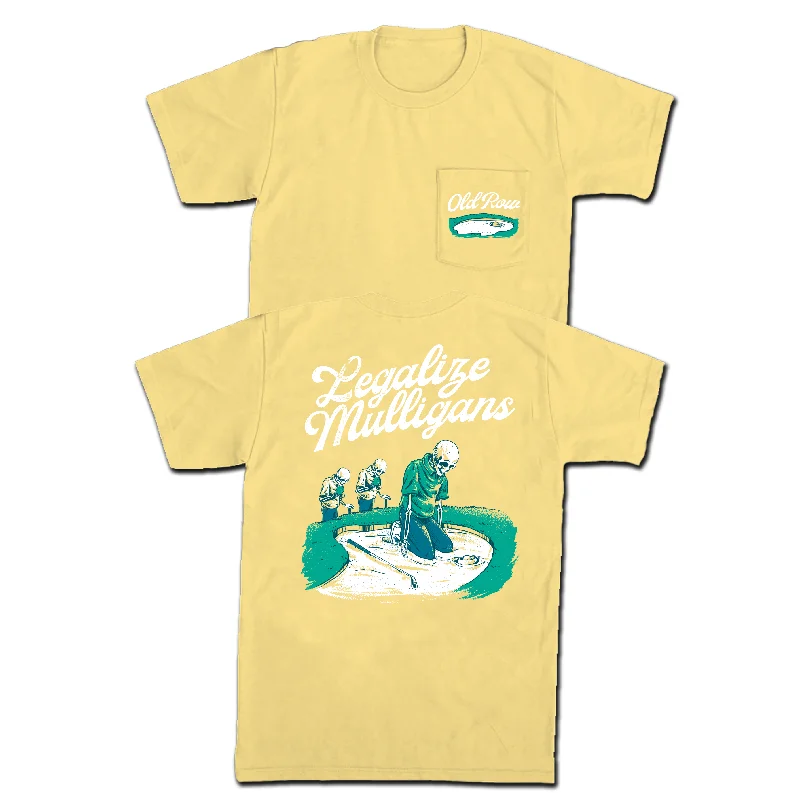 Men's moisture - wicking athletic t - shirts for intense workoutsLegalize Mulligans Fried Egg Pocket Tee Men's moisture - wicking athletic t - shirts for intense workoutsLegalize Mulligans Fried Egg Pocket Tee