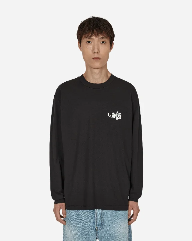 Men's tie - dye t - shirts with a bohemian styleSkateboarding Graphic Box Longsleeve T-Shirt Black Men's tie - dye t - shirts with a bohemian styleSkateboarding Graphic Box Longsleeve T-Shirt Black