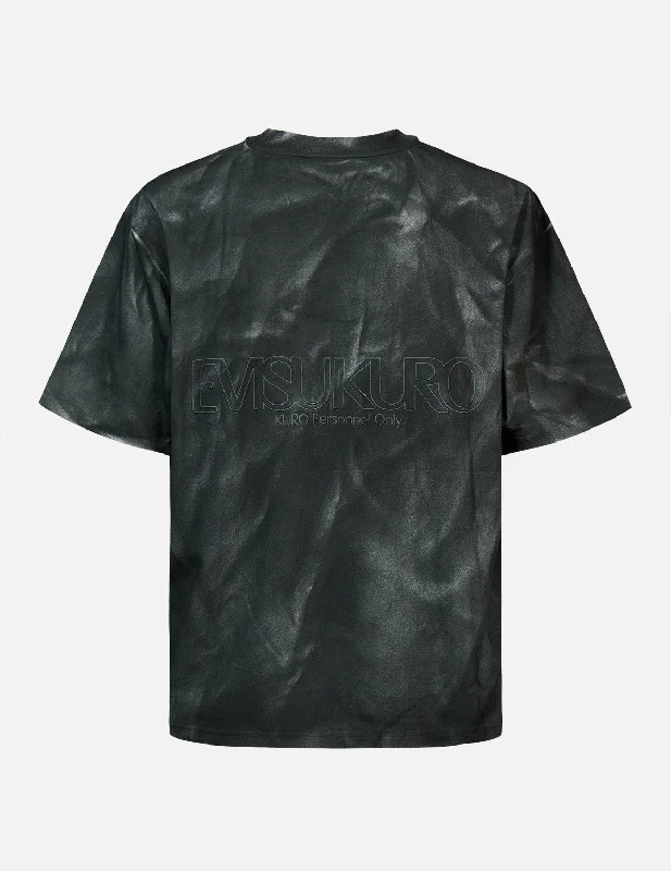 Men's antimicrobial t - shirts for odor - free freshness during travelLogo Embroidery Spray-dyed T-Shirt Men's antimicrobial t - shirts for odor - free freshness during travelLogo Embroidery Spray-dyed T-Shirt
