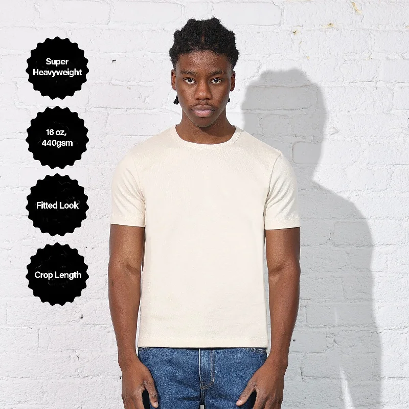 Men's distressed denim - look t - shirts with a rugged appealLos Feliz Crop Muscle Tee II | Heavyweight Men's distressed denim - look t - shirts with a rugged appealLos Feliz Crop Muscle Tee II | Heavyweight
