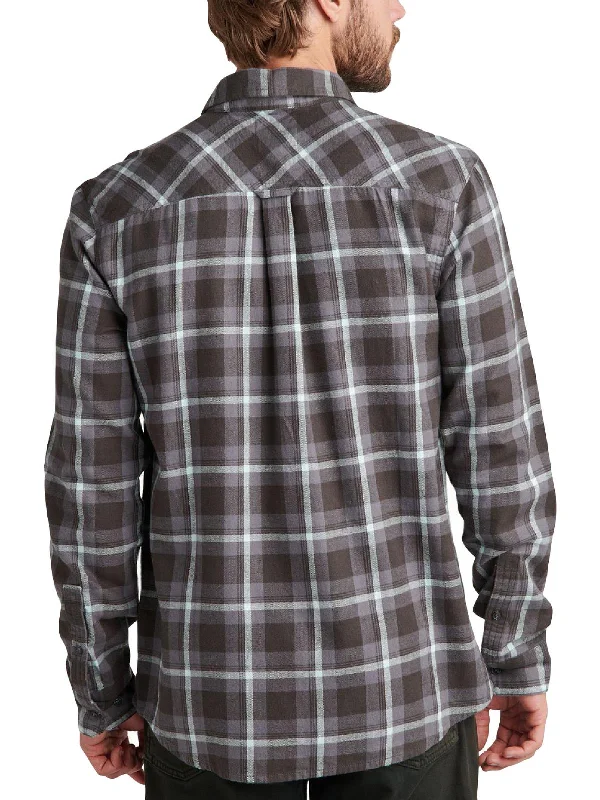 Men's eco - friendly recycled t - shirts for sustainable fashion choicesMako Mens Collared Plaid Button-Down Shirt Men's eco - friendly recycled t - shirts for sustainable fashion choicesMako Mens Collared Plaid Button-Down Shirt