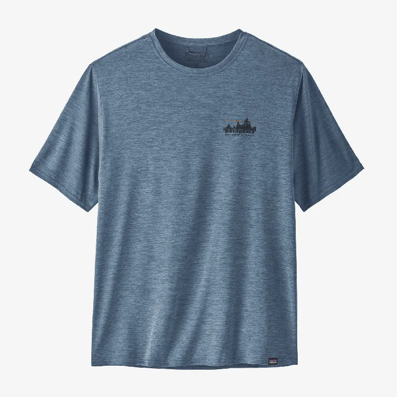 Men's thermal t - shirts with a high - neck design for cold weatherMen's Capilene® Cool Daily Graphic Shirt Men's thermal t - shirts with a high - neck design for cold weatherMen's Capilene® Cool Daily Graphic Shirt