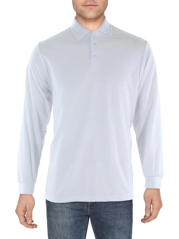Men's antimicrobial t - shirts for odor - free freshness during travelMens Collared Button Polo Men's antimicrobial t - shirts for odor - free freshness during travelMens Collared Button Polo