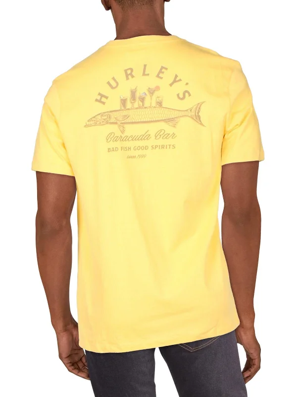 Men's short - sleeve linen t - shirts for summer beach outingsMens Cotton Short Sleeves Graphic T-Shirt Men's short - sleeve linen t - shirts for summer beach outingsMens Cotton Short Sleeves Graphic T-Shirt