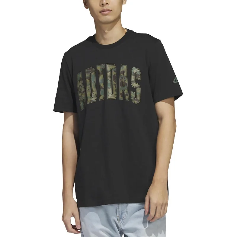 Men's smart - casual checkered t - shirts for semi - formal occasionsMens Crewneck Camouflage T-Shirt Men's smart - casual checkered t - shirts for semi - formal occasionsMens Crewneck Camouflage T-Shirt