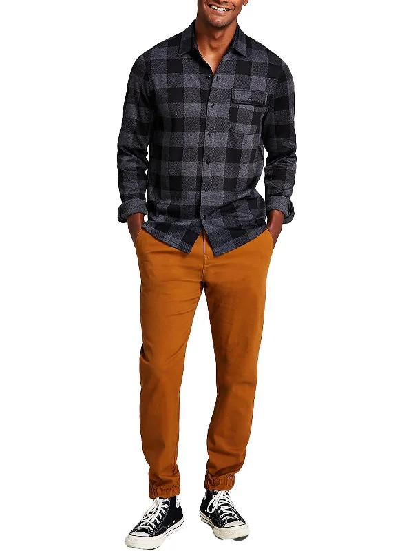 Men's UV - protection t - shirts for outdoor activities in the sunMens Plaid Long Sleeves Button-Down Shirt Men's UV - protection t - shirts for outdoor activities in the sunMens Plaid Long Sleeves Button-Down Shirt