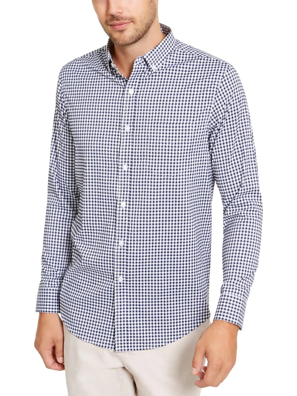 Men's mock - neck t - shirts with a modern and sleek styleMens Regular Fit Button-Down Casual Shirt Men's mock - neck t - shirts with a modern and sleek styleMens Regular Fit Button-Down Casual Shirt