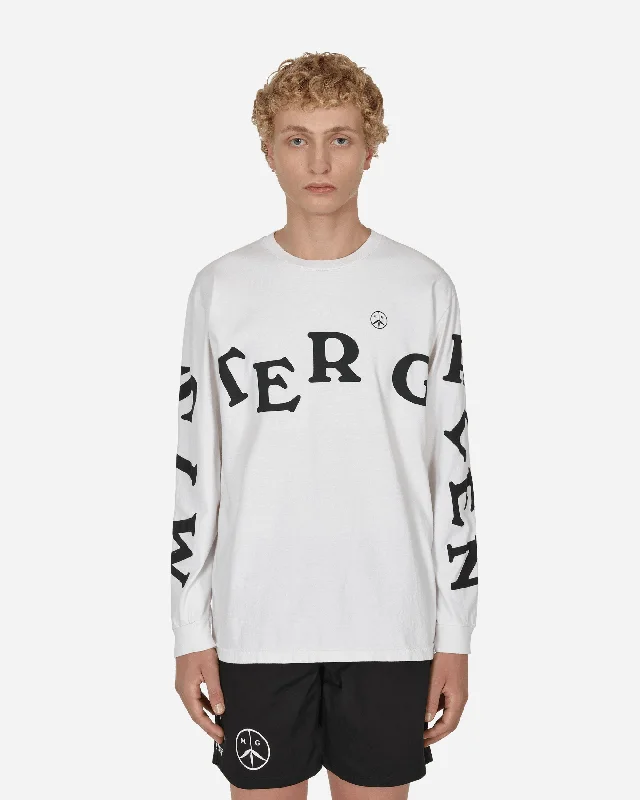 Men's polo t - shirts with a contrast collar for a preppy lookGreensleeve Longsleeve T-Shirt White Men's polo t - shirts with a contrast collar for a preppy lookGreensleeve Longsleeve T-Shirt White