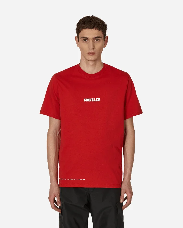 Men's polo t - shirts with a contrast collar for a preppy look7 Moncler FRGMT Hiroshi Fujiwara Circus Motif T-Shirt Red Men's polo t - shirts with a contrast collar for a preppy look7 Moncler FRGMT Hiroshi Fujiwara Circus Motif T-Shirt Red
