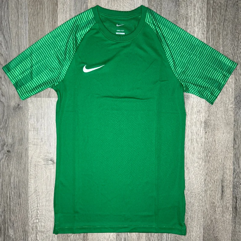 Men's organic cotton crew - neck t - shirts for everyday comfortNike Dri-Fit Academy Tee - Green Men's organic cotton crew - neck t - shirts for everyday comfortNike Dri-Fit Academy Tee - Green