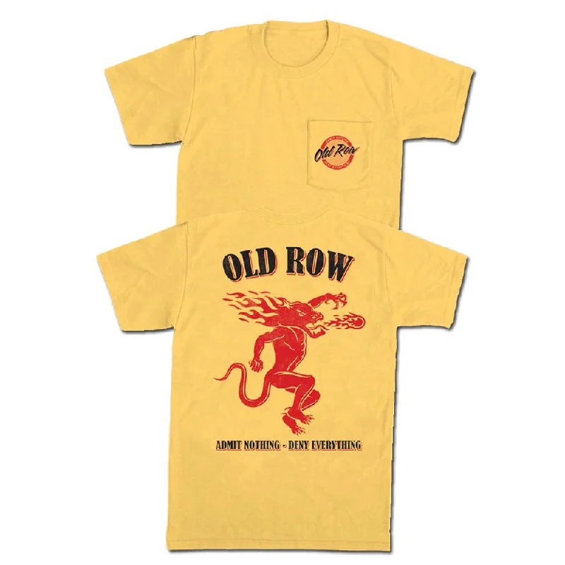 Men's organic cotton crew - neck t - shirts for everyday comfortOld Row Spicy Shot Pocket Tee Men's organic cotton crew - neck t - shirts for everyday comfortOld Row Spicy Shot Pocket Tee