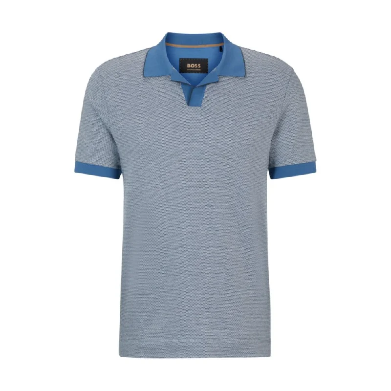 Men's antimicrobial t - shirts for odor - free freshness during travelOpen-collar polo shirt in cotton and cashmere Men's antimicrobial t - shirts for odor - free freshness during travelOpen-collar polo shirt in cotton and cashmere
