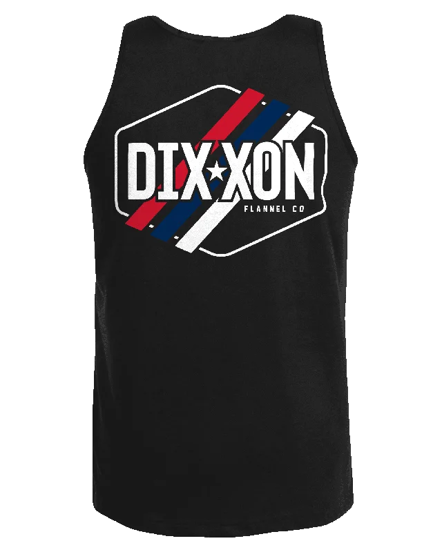 Men's smart - casual checkered t - shirts for semi - formal occasionsPatriotic Stripes Tank - Red, White, & Blue Men's smart - casual checkered t - shirts for semi - formal occasionsPatriotic Stripes Tank - Red, White, & Blue