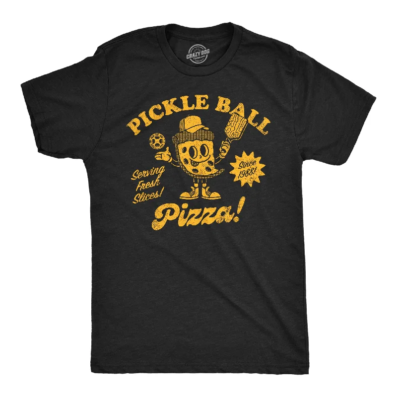 Men's plus - size pocket t - shirts with a classic lookPickleball Pizza Men's T Shirt Men's plus - size pocket t - shirts with a classic lookPickleball Pizza Men's T Shirt