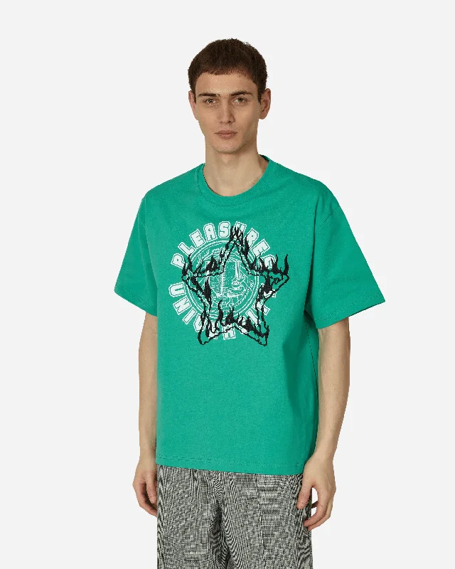 Men's lightweight performance t - shirts for running marathonsUniversity Heavyweight T-Shirt Green Men's lightweight performance t - shirts for running marathonsUniversity Heavyweight T-Shirt Green