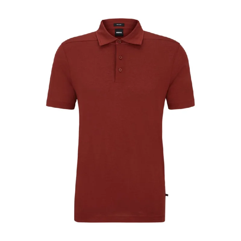 Men's thermal t - shirts with a high - neck design for cold weatherRegular-fit polo shirt Men's thermal t - shirts with a high - neck design for cold weatherRegular-fit polo shirt