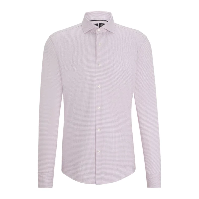 Men's eco - friendly recycled t - shirts for sustainable fashion choicesRegular-fit shirt in structured performance-stretch material Men's eco - friendly recycled t - shirts for sustainable fashion choicesRegular-fit shirt in structured performance-stretch material