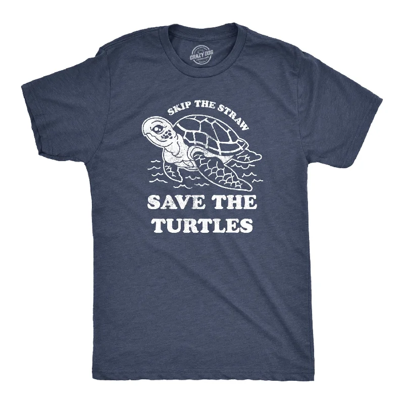 Men's UV - protection t - shirts for outdoor activities in the sunSave The Turtles Men's T Shirt Men's UV - protection t - shirts for outdoor activities in the sunSave The Turtles Men's T Shirt