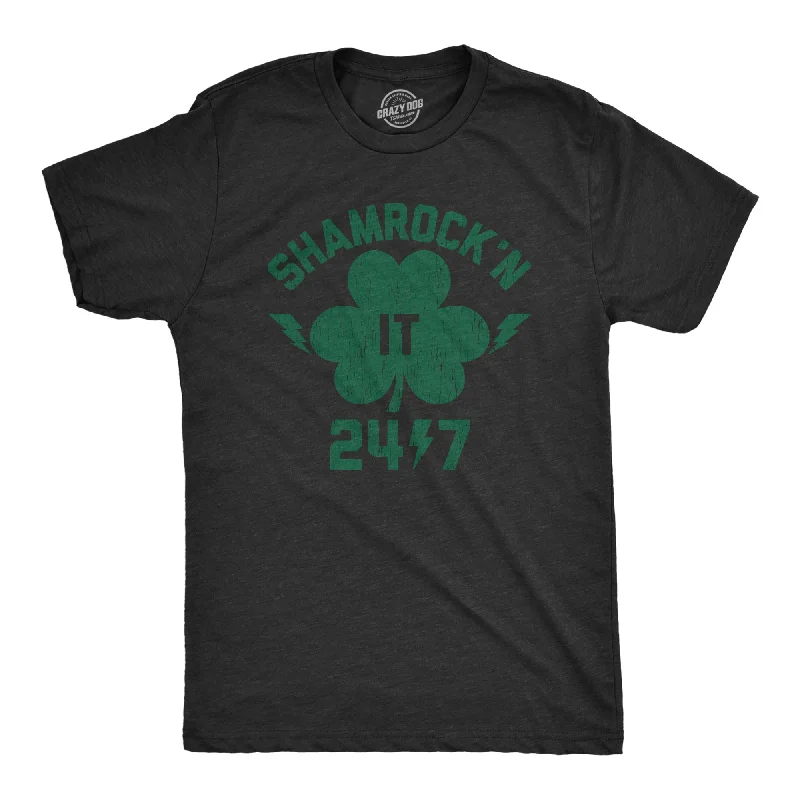 Men's organic cotton crew - neck t - shirts for everyday comfortShamrock'n It 24/7 Men's T Shirt Men's organic cotton crew - neck t - shirts for everyday comfortShamrock'n It 24/7 Men's T Shirt