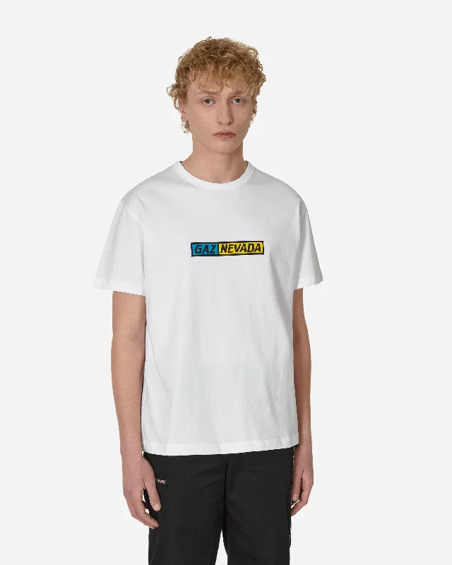 Men's plus - size pocket t - shirts with a classic lookGaznevada Graphic T-Shirt White