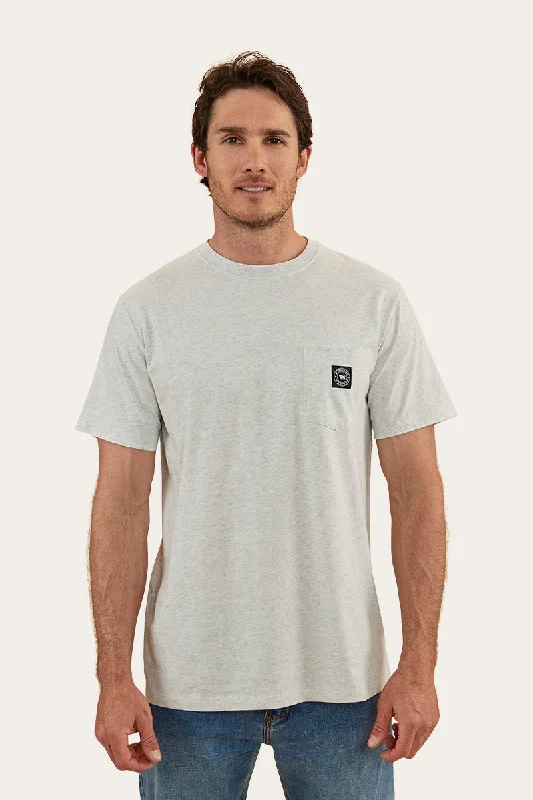 Men's short - sleeve linen t - shirts for summer beach outingsSouthbridge Mens Classic Fit T-Shirt - Light Grey Marle Men's short - sleeve linen t - shirts for summer beach outingsSouthbridge Mens Classic Fit T-Shirt - Light Grey Marle